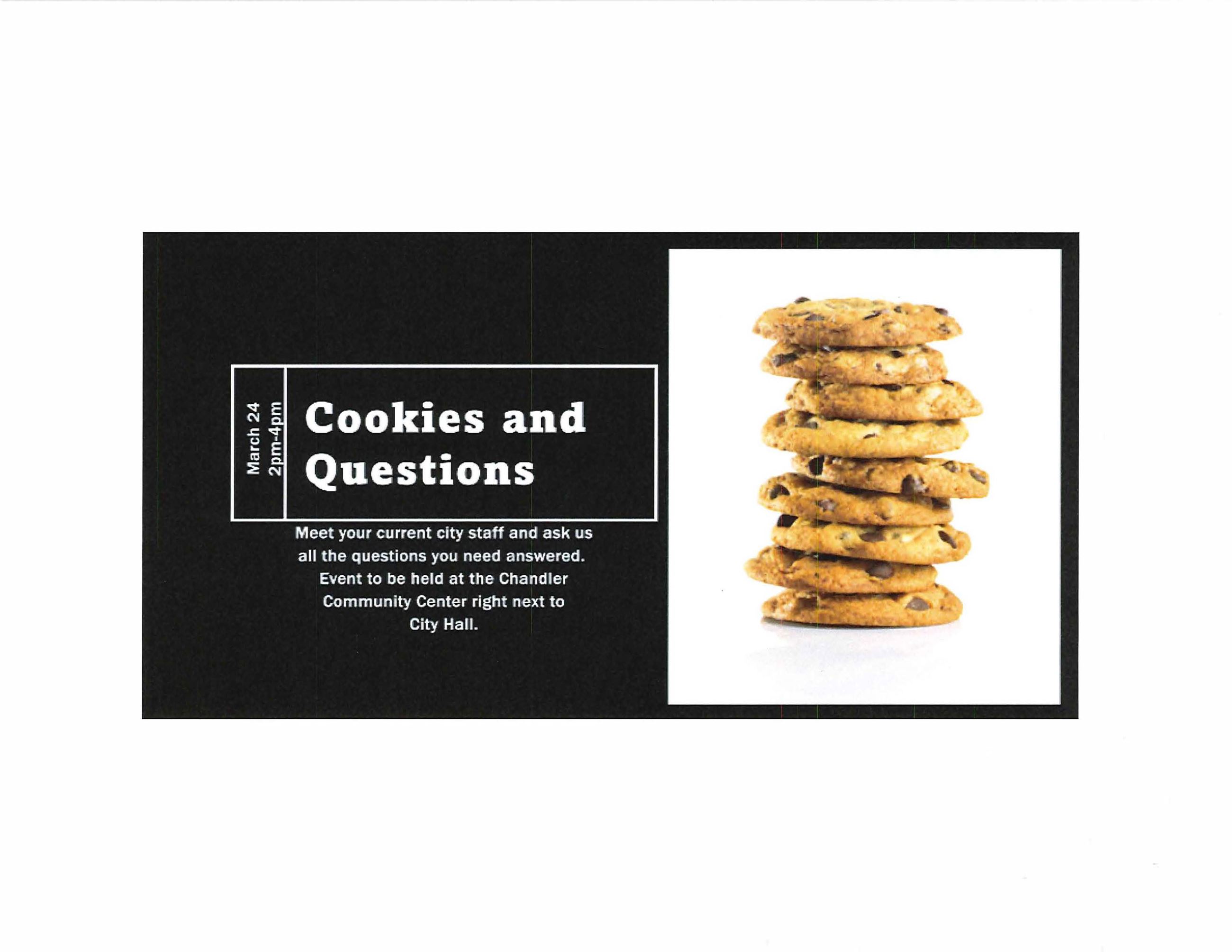 Cookies Questions
