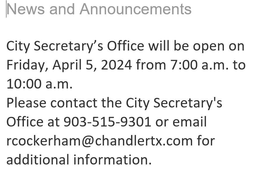 April 5 2024