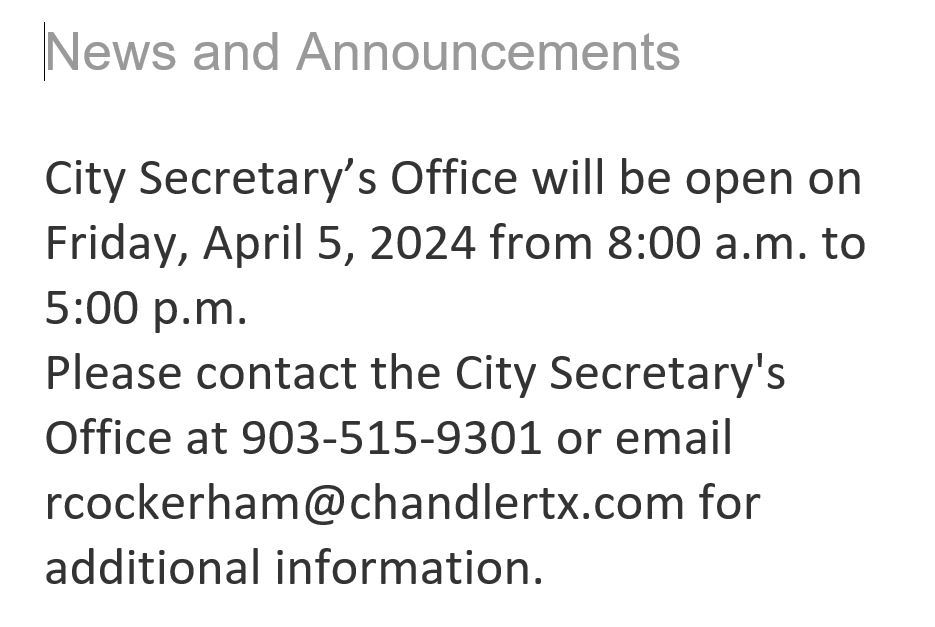 April 5 2024