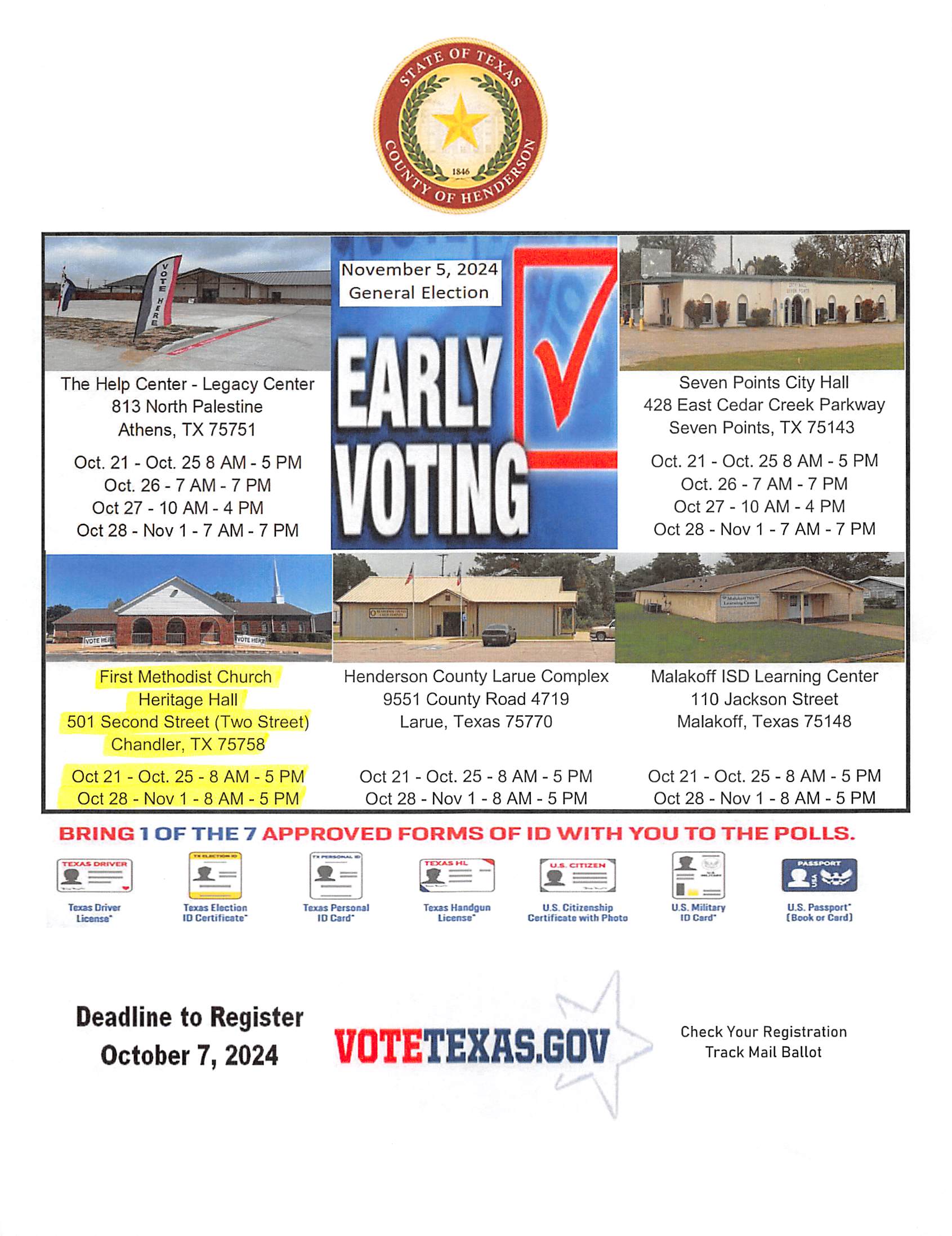 Nov 5, 2024 - Early Voting